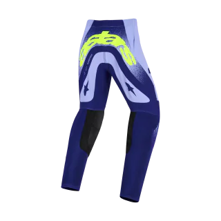 Alpinestars Kinder Crossbroek 2026 Supertech Scenz - Paars / Fluo Geel