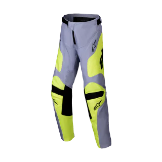 Alpinestars Kinder Crossbroek Racer Veil - Grijs / Fluo Geel