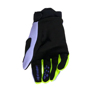 Alpinestars Kinder Crosshandschoenen 2026 Full Bore V2 - Paars / Fluo Geel