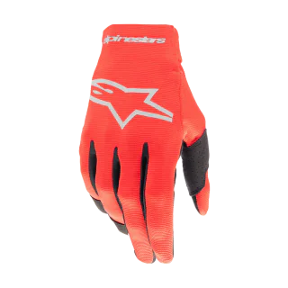 Alpinestars Kinder Crosshandschoenen 2026 Radar - Mars Rood / Zilver
