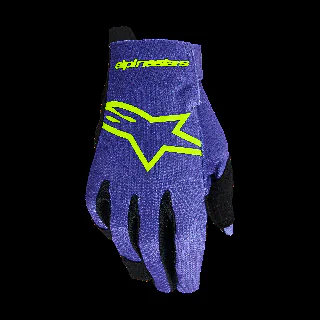 Alpinestars Kinder Crosshandschoenen 2026 Radar - Paars / Fluo Geel