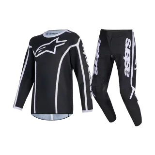 Alpinestars Kinder Crosskleding 2026 Fluid Apex - Zwart / Grijs