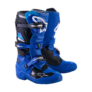Alpinestars Kinder Crosslaarzen Tech 7S Yamaha - Blauw / Zwart / Wit