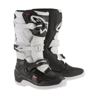 Alpinestars Kinder Crosslaarzen Tech 7S - Zwart / Wit