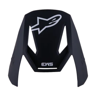 Alpinestars Kinder Helmklep S-M3 Solid - Mat Zwart