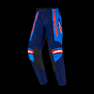 Alpinestars Mini Crossbroek 2026 Racer Nomur - Donker Navy / Oranje / Ucla / Blauw
