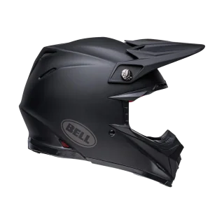 Bell Crosshelm Moto-9S Flex Solid - Mat Zwart