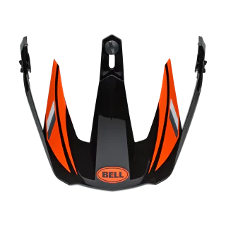 Bell Helmklep MX-9 Adventure Alpine - Zwart / Oranje
