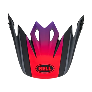 Bell Helmklep MX-9 Alter Ego - Zwart / Rood