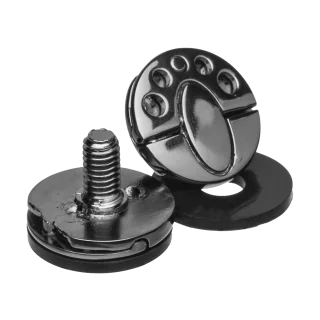 Bell Helmklep Schroeven Moto-9/9S Flex / Moto-9 - Zilver - 2 Stuks