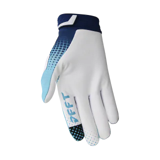 Deft Family Crosshandschoenen CATALYST Checker - Blauw