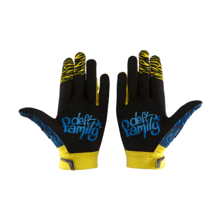 Deft Family Crosshandschoenen CATALYST Evident - Blauw / Geel