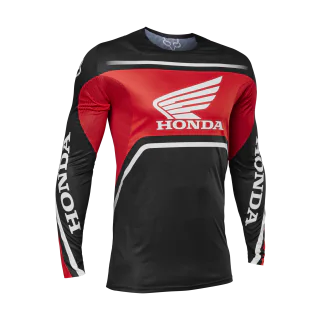 Fox Cross Shirt Flexair Honda - Rood / Zwart / Wit