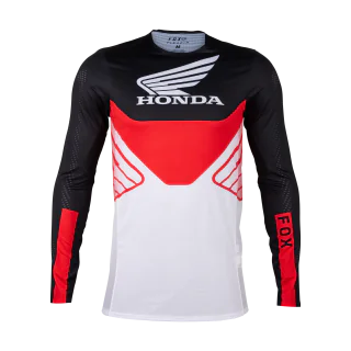 Fox Cross Shirt Flexair Honda - Zwart / Wit