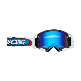 Fox Crossbril Airspace II Temper - Midnight - Blauw Spark Lens