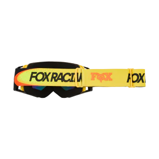 Fox Crossbril Main II Abyss - Zwart - Rood Spark Lens