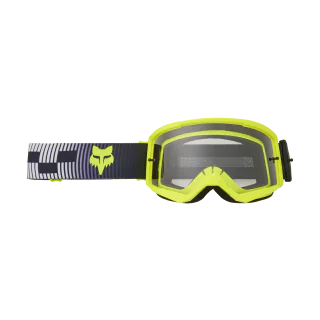 Fox Crossbril Main II Collect - Grijs / Geel - Clear Lens