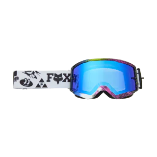 Fox Crossbril Main II Image Cosmo - Wit / Zwart - Blauw Spark Lens