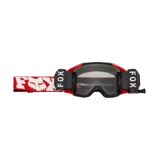 Fox Crossbril Roll-Off Vue - Rood - Clear Lens