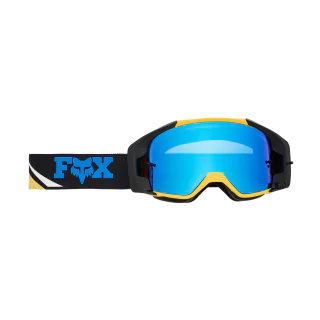 Fox Crossbril Vue Arc - Geel - Injected Vivid Blauw Spark Lens