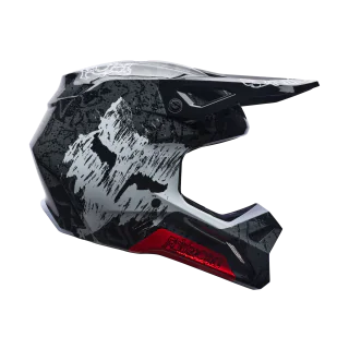 Fox Crosshelm V1 Abyss - Zwart