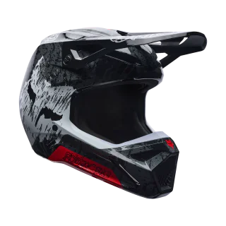 Fox Crosshelm V1 Abyss - Zwart