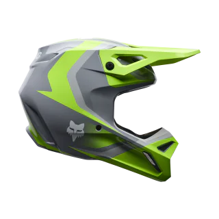 Fox Crosshelm V1 Frame - Grijs / Geel