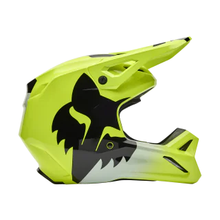Fox Crosshelm V1 Shield - Fluo Geel