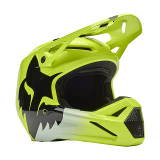 Fox Crosshelm V1 Shield - Fluo Geel