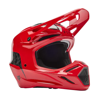 Fox Crosshelm V3 RS Fracture - Fluo Rood