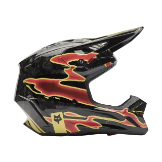 Fox Crosshelm V3 RS Inning - Zwart