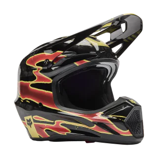 Fox Crosshelm V3 RS Inning - Zwart