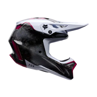 Fox Crosshelm V3 RS Tactile - Wit