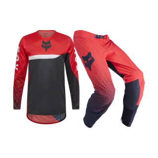 Fox Crosskleding 2026 Flexair Fracture - Fluo Rood