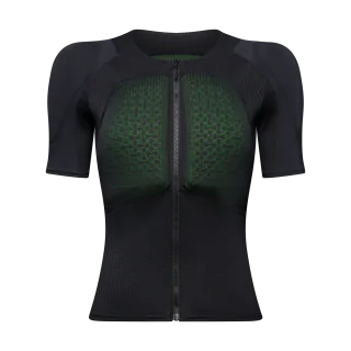 Fox Dames Beschermingsshirt Kort Baseframe Pro - Zwart