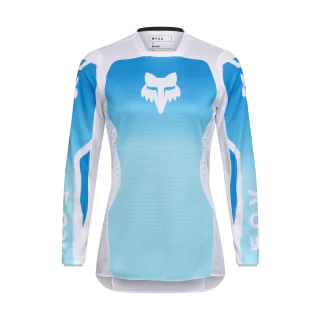 Fox Dames Crosskleding 2026 180 Shield - Wit / Blauw