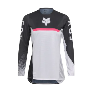 Fox Dames Crosskleding 2026 Flexair Fracture - Wit / Zwart