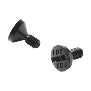 Fox Helmklep Schroeven V3 RS - Clear - 2 Stuks