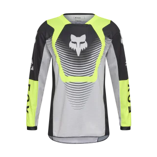 Fox Kinder Cross Shirt 2026 180 Collect - Grijs / Geel