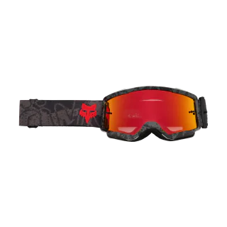 Fox Kinder Crossbril Main II Abyss - Zwart - Rood Spark Lens