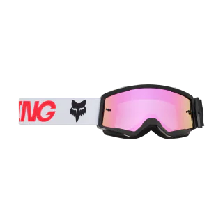 Fox Kinder Crossbril Main II Draft - Zwart / Roze - Roze Spark Lens