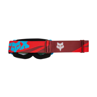 Fox Kinder Crossbril Main II Raid - Rust Rood - Roze Spark Lens