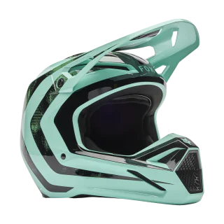 Fox Kinder Crosshelm V1 Kairos - Turquoise