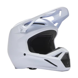 Fox Kinder Crosshelm V1 Solid - Mat Wit