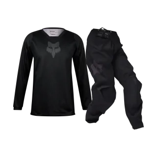 Fox Kinder Crosskleding 2026 180 Blackout - Zwart
