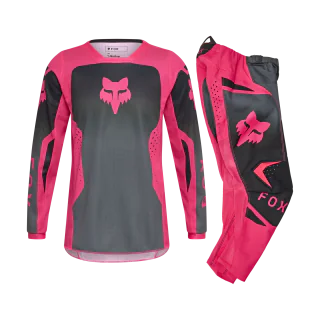 Fox Meisjes Crosskleding 2026 180 Shield - Zwart / Roze