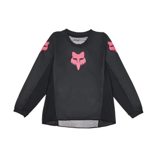 Fox Meisjes Mini Cross Shirt 2026 180 Blackout - Zwart