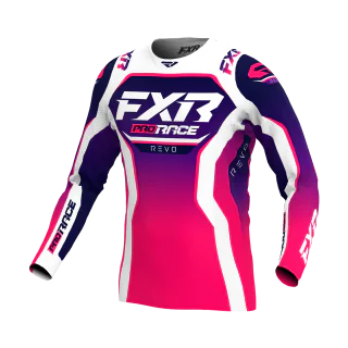 FXR Cross Shirt Revo - Razz