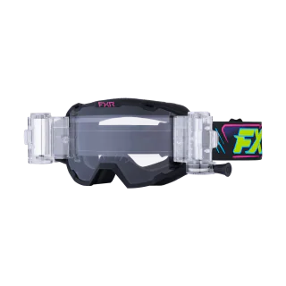 FXR Crossbril Roll-Off Maverick Prime - Sketchy - Clear Lens