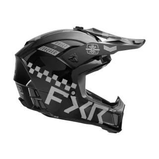 FXR Crosshelm Clutch Gladiator - Chrome